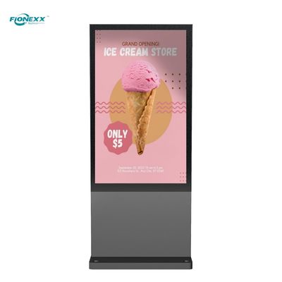 Buen precio Perfil de aluminio 65 pulgadas Digital Signage Digital Display Totem alto contraste en línea