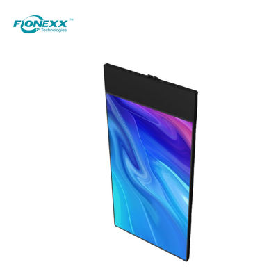 Buen precio 37 pulgadas Ultra delgado doble lado colgante pantalla LCD vertical pantalla digital 700nits + 700nits en línea