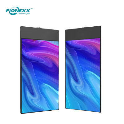 Buen precio 37 pulgadas / 43 pulgadas / 55 pulgadas Ultra delgado doble cara pantalla colgante vertical pantalla digital 700nits + 700nits en línea