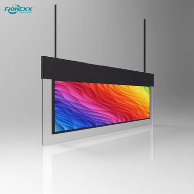 Buen precio Display colgante de doble cara de 43 pulgadas Ultra Slim Display paisajístico con margen de vidrio en línea