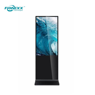 Buen precio En pie en el piso, vertical, interactivo, señalización digital, tótem, televisor LCD, pantallas táctiles, quiosco en línea