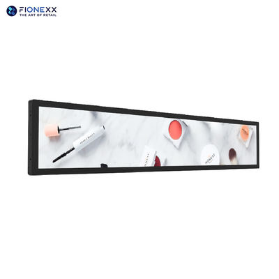 Buen precio Grado comercial 36.6 pulgadas de venta al por menor Digital Signage 1920x290 Resolución en línea