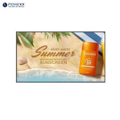 Buen precio Pantalla LCD Ultra Resistente para la Exposición Directa a la Luz del Sol Resolución de 4k de 65 pulgadas en línea