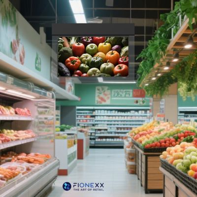 Buen precio Pantalla colgante de doble cara ultra delgada, pantalla horizontal con margen de vidrio 700 nits + 700 nits La pantalla de alta definición suspendida en línea