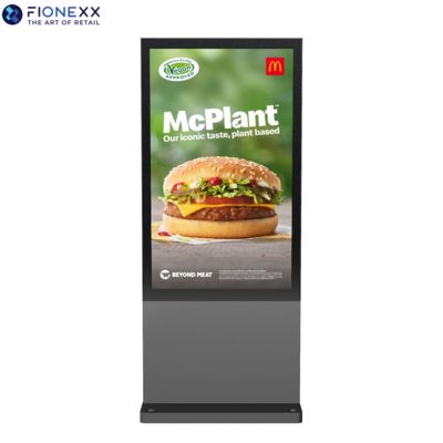 Buen precio Displays de señalización digital al aire libre de 65 pulgadas con certificación RoHS en línea