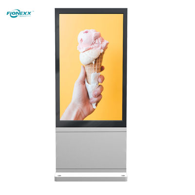 Buen precio 32 pulgadas de plata ventanas exteriores sin ventilador vertical totem digital en línea