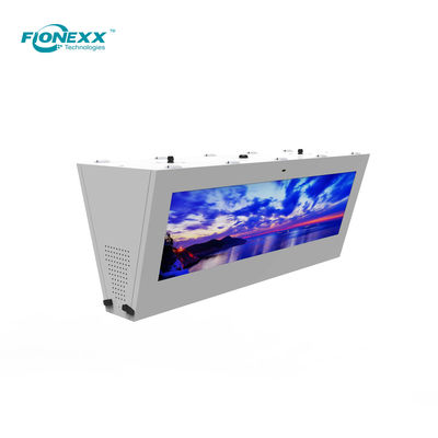 Buen precio 58.4 pulgadas 4K Estirado Bar Bus Stop Digital señalización en línea