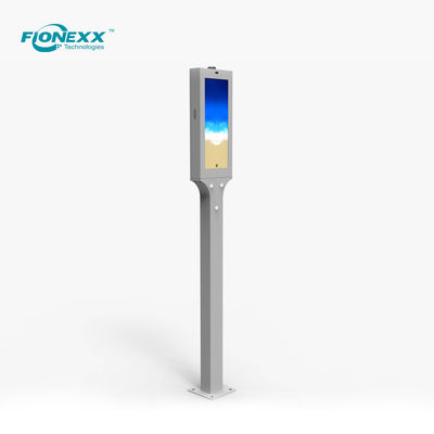 Buen precio Alta luminosidad IP65 2k LCD Pole Display Información de la estación de autobuses señalización digital en línea