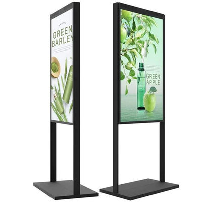 Display de ventana digital resistente al ennegrecimiento de 55 pulgadas ligero