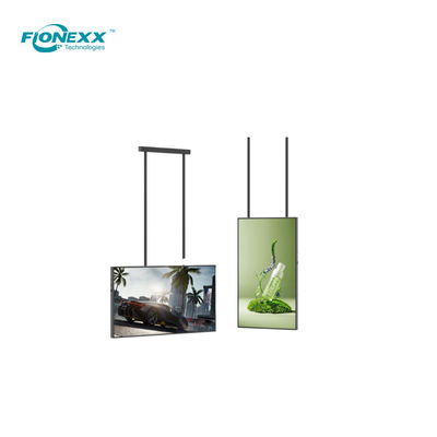Tabla de Android de 49 pulgadas OD10 Slim Bezel Alto brillo colgante pantalla de ventana LCD de un solo lado