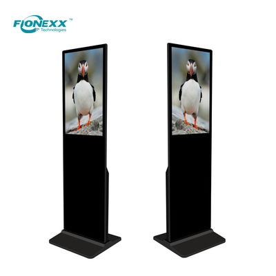 Buen precio Display digital de 32 pulgadas en interiores Totem Sinalización digital de pie libre 350 cd/m2 en línea