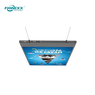 Buen precio LCD TFT de doble cara 1080p señalización digital colgante 43/49/55 pulgadas Negro 700 + 700 nits en línea