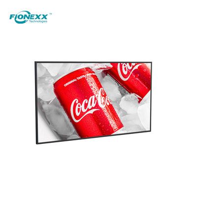 Buen precio Máquina de publicidad con pantalla táctil capacitiva de 50 pulgadas montada en la pared. en línea