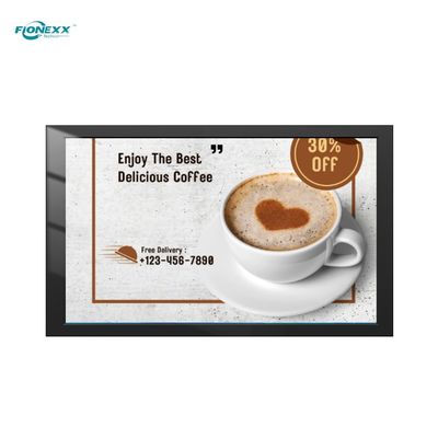 Buen precio Concha de aluminio 32 pantalla de señalización de ventana LCD digital para promover su negocio en línea