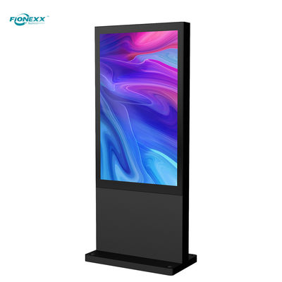 Buen precio Wifi en interiores pantalla LCD táctil quiosco totem 350nits brillo de piso señalización digital de pie en línea