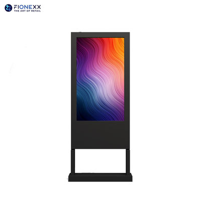 Buen precio RoHS 55 pulgadas de señalización digital independiente de un solo lado Totem pantalla LCD en línea