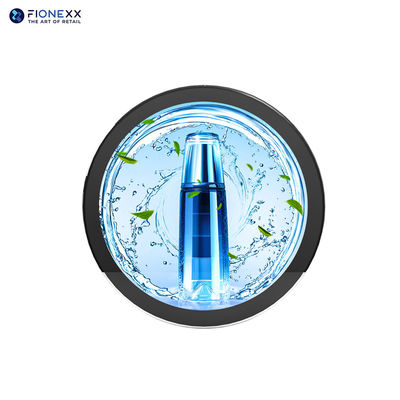 Pantalla LCD circular de 5 pulgadas Pantalla digital de LCD para tiendas de venta al por menor Resolución HD