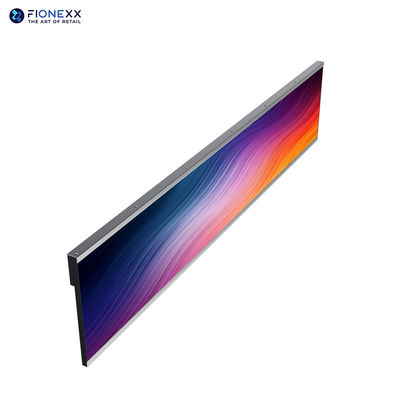 47Display LCD de barra ultra ancha para tiendas minoristas