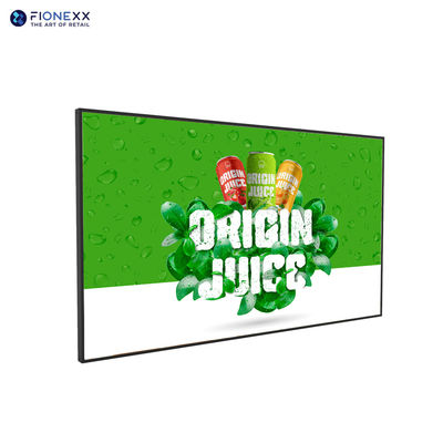 QLED 4K 65 pulgadas pantalla LCD montado en la pared panel LCD 700 nits Brillo