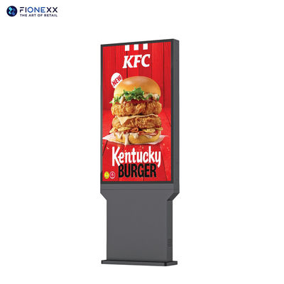 Buen precio Pantalla de publicidad de restaurantes al aire libre 4K Pantalla de señalización digital Drive a través del sistema Menú Tableros de ventanas Quiosco Dooh en línea