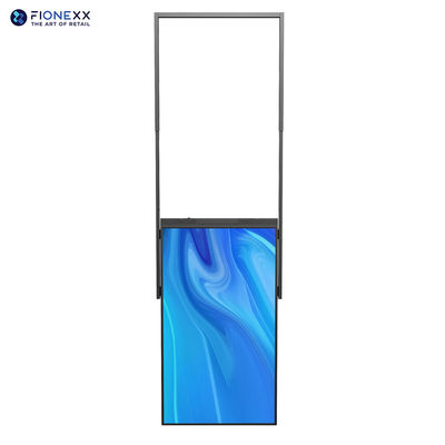 Techo montado 2K / 4K pantalla LCD señalización digital publicidad quiosco para la comercialización en interiores