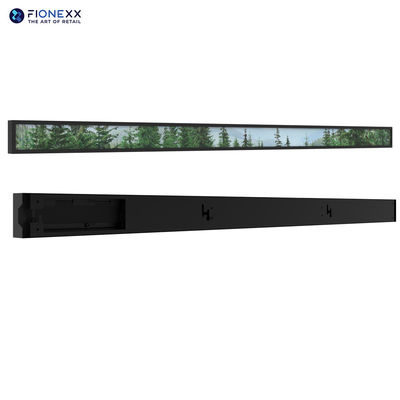 37 pulgadas o más pequeño borde de la estantería barra extendida pantalla LCD pantalla de señalización digital