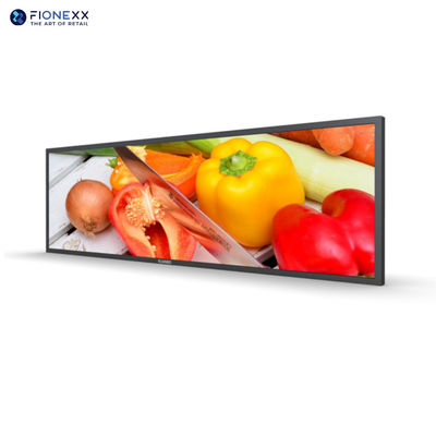 Display LCD de barra extendida ultra ancha de alto contraste Display de tapa de extremo de estilo banner de 36.5 pulgadas