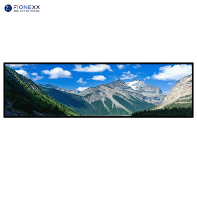 88 pulgadas Ultra Bar Extensible Monitor LCD montado en la pared con bisel de 15,5 mm