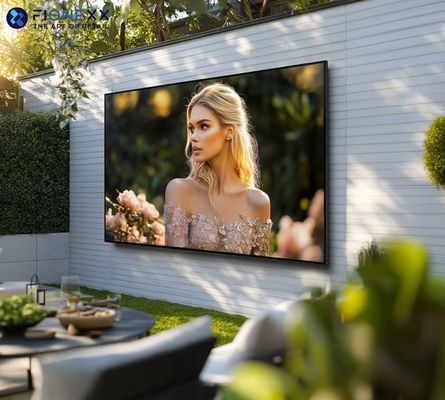 IP55 TV a prueba de intemperie para el sol parcial con montaje en pared compatible