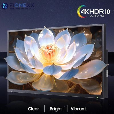 43-55 pulgadas 2k 4K cristal LED Smart TV LCD IP55 Inmágnico Televisión al aire libre