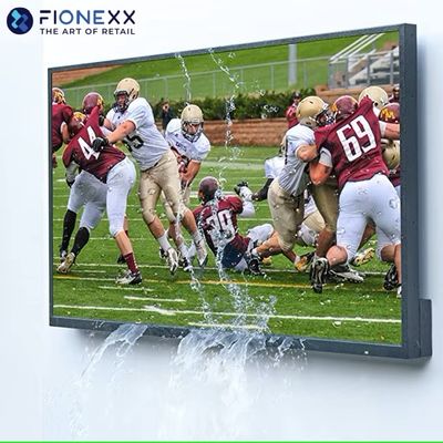 Buen precio 60 Hz Tasa de actualización Full Sun TV a prueba de agua QLED 4k Televisión HD con carcasa de aluminio resistente y componentes incluidos en el televisor en línea