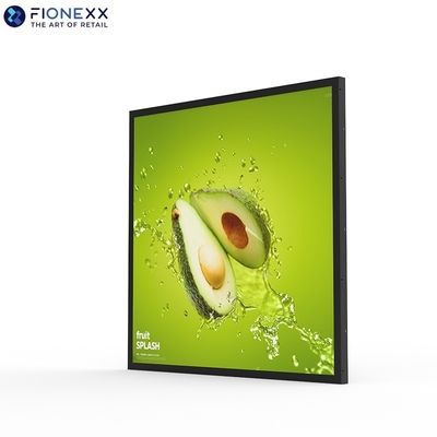 Pantalla cuadrada de señalización digital multimedia de 29.5 pulgadas con soporte de montaje en pared Panel LCD de pared Video wall LCD Pantalla LCD transparente flexible Controlador de video wall