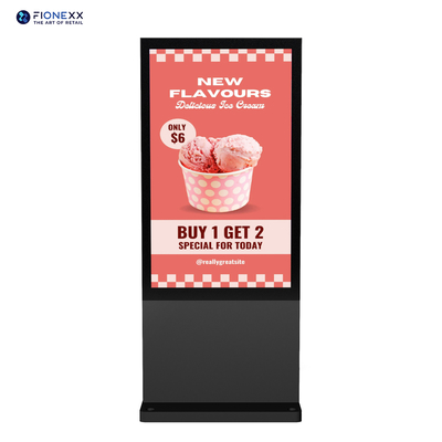 Buen precio Totem digital de Android para exteriores personalizable de grado comercial 800-2500 nits en línea