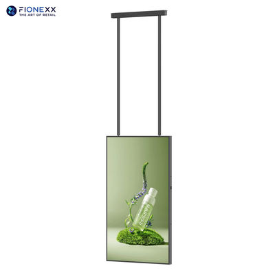 Display de ventana LCD de un solo lado de 49 pulgadas de alto brillo con retrato y pantalla de paisaje