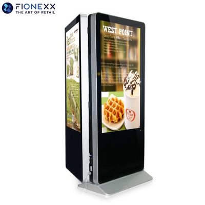 Tótem vertical de pantalla táctil con pantalla LCD de señalización digital para publicidad, quiosco inteligente, con resolución de 1920*1080