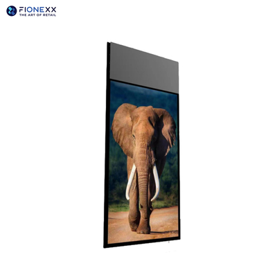 Buen precio Display colgante de 55 pulgadas con dos lados 700 nits Brillo Android Windows en línea