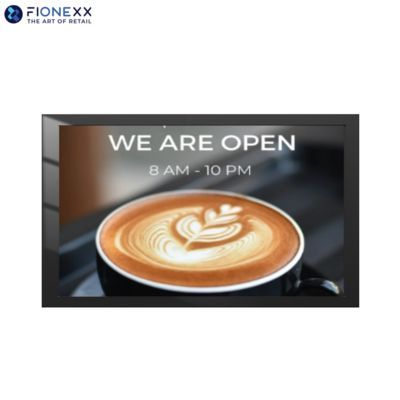 Buen precio 49 pulgadas de color negro Android exterior sin ventilador de pared señalización digital en línea