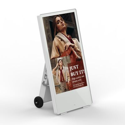 Buen precio 60Ah de batería con señalización digital de 43 pulgadas con un elegante recinto robusto en línea