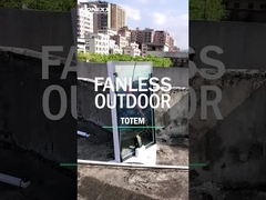 55 pulgadas 2500 Nits Exhibición LCD sin ventilador de señalización Totem al aire libre