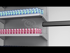 Solución Android Monitor LCD de barra extendida para publicidad personalizada en el borde de las estanterías de las tiendas minoristas