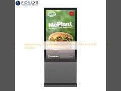 Totem digital de 32 pulgadas para exteriores de impermeabilización disponible para OEM y ODM